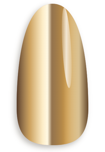 Illustrated Chrome nail